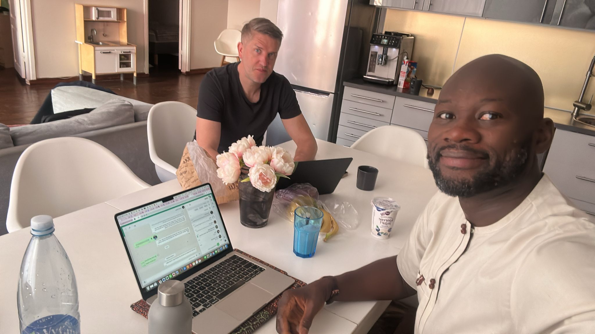 Our CEO Pierre Jallow and Senior Partner Heigo Erm